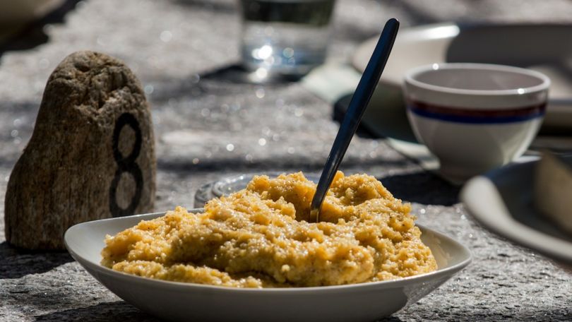 Domenica d'autunno = polenta! 